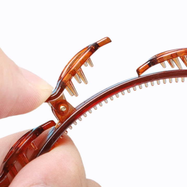 Hollow-out woven headband/bangs hair clip