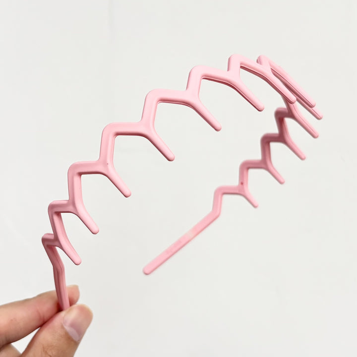 Hollow-out woven headband/bangs hair clip