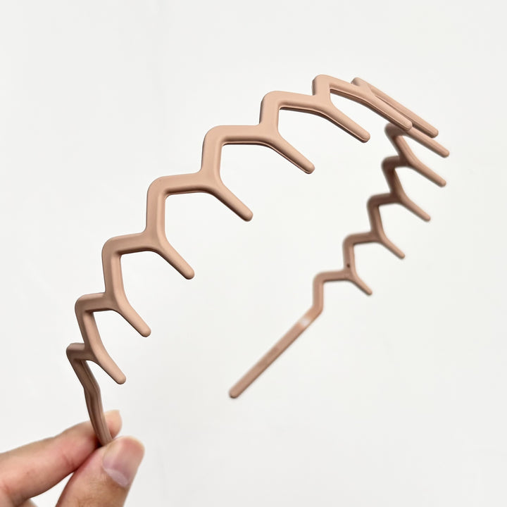 Hollow-out woven headband/bangs hair clip