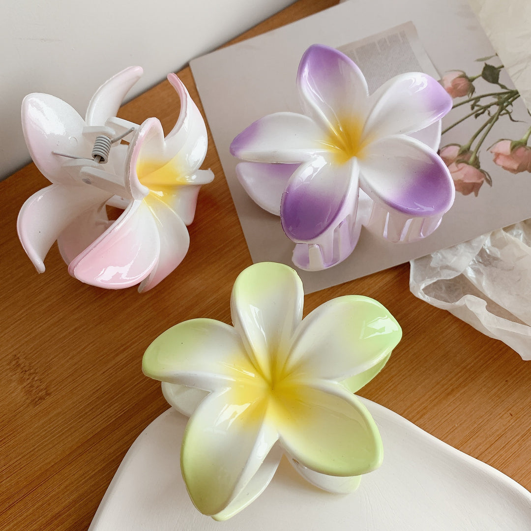 Colorful Floral Hair Clips