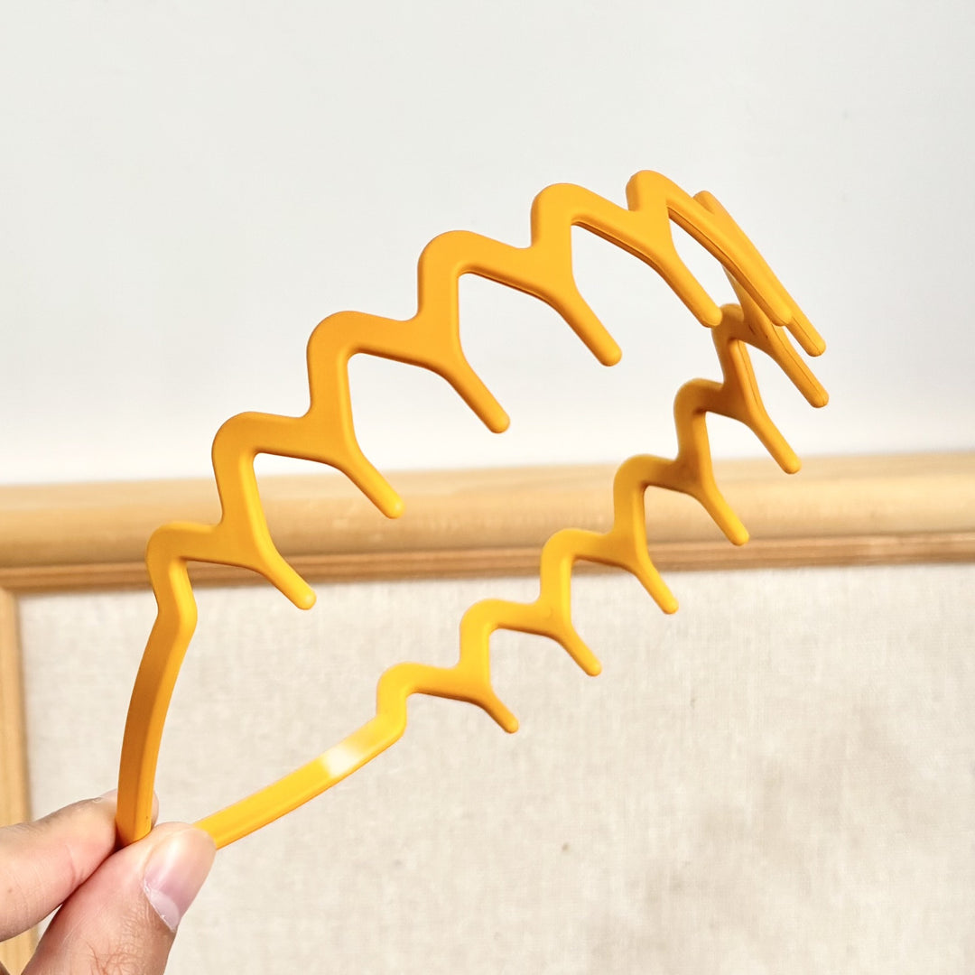 Hollow-out woven headband/bangs hair clip