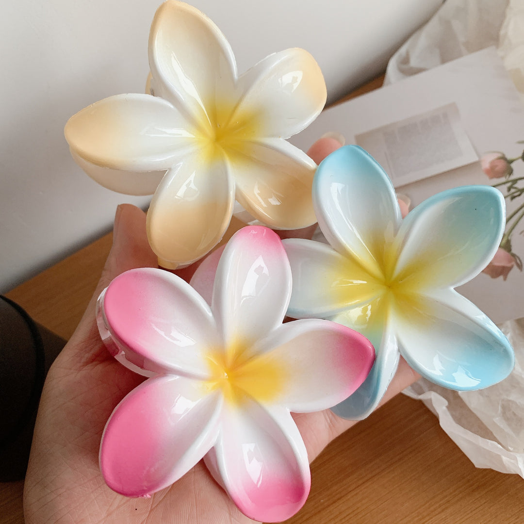 Colorful Floral Hair Clips
