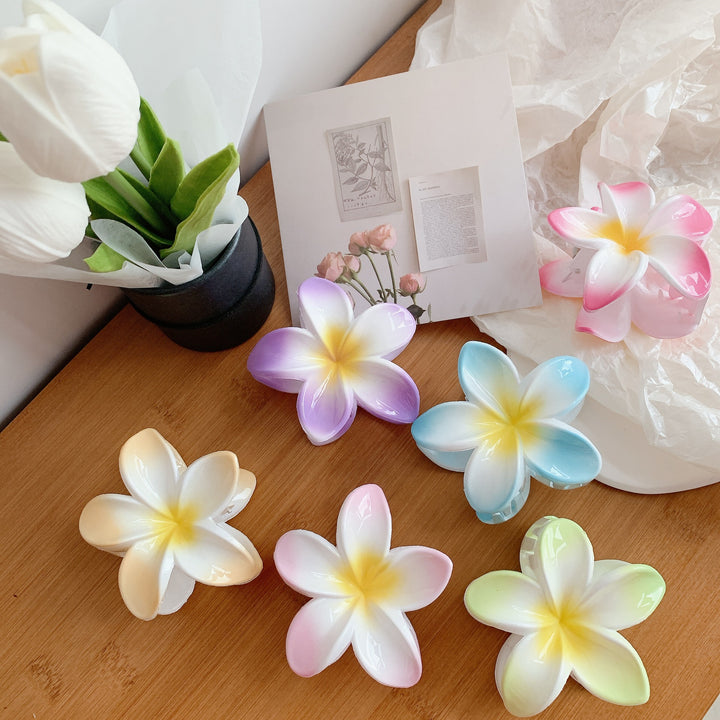 Colorful Floral Hair Clips